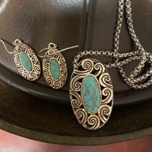 Turquoise jewelry assortment